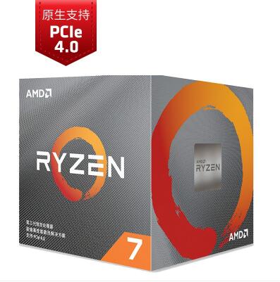 AMD 7 3700X  (r7)7nm 816߳ 3.6GHz 65W AM4ӿ װCPU